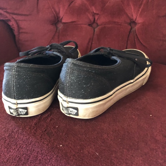 Vans Black Glitter Sneakers GREAT CONDITION! - Picture 5 of 6